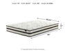 Chime 10 Inch Hybrid Mattress in a Box - De Avenue Furniture