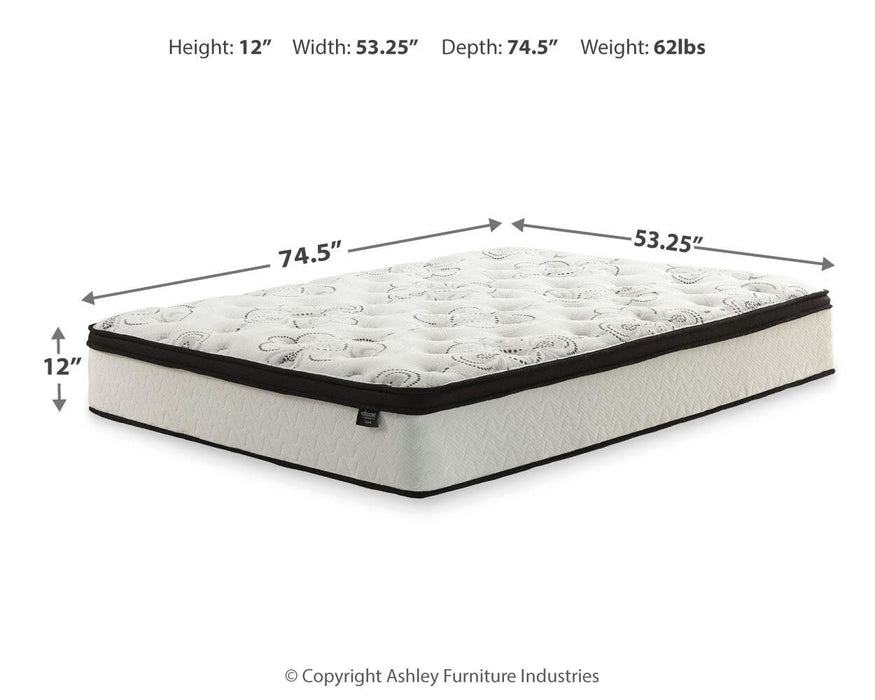 Chime 12 Inch Hybrid Mattress in a Box - De Avenue Furniture