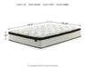Chime 12 Inch Hybrid Mattress in a Box - De Avenue Furniture