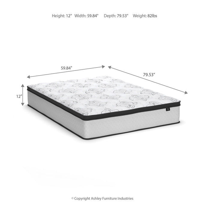 Chime 12 Inch Hybrid Mattress in a Box - De Avenue Furniture