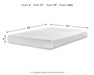 Chime 8 Inch Memory Foam Mattress in a Box - De Avenue Furniture