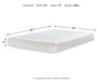 Chime 8 Inch Memory Foam Mattress in a Box - De Avenue Furniture