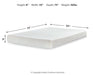 Chime 8 Inch Memory Foam Mattress in a Box - De Avenue Furniture