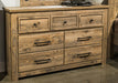 Rusticott Dresser and Mirror - De Avenue Furniture