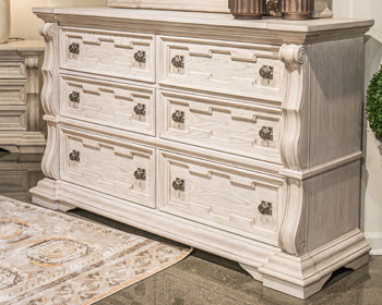 Bruchandi Dresser and Mirror - De Avenue Furniture