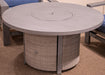 Half Moon Beach Outdoor Fire Pit Table - De Avenue Furniture