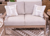 Grover Beach Outdoor Loveseat with Cushion - De Avenue Furniture