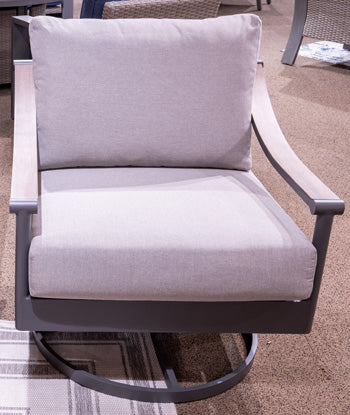 Ocean Beach Outdoor Swivel Lounge with Cushion - De Avenue Furniture