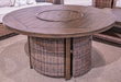 Monterey Point Outdoor Fire Pit Table - De Avenue Furniture