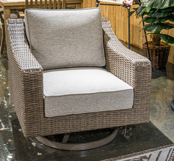 Laguna Heights Swivel Lounge with Cushion - De Avenue Furniture