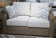 Laguna Heights Outdoor Loveseat with Cushion - De Avenue Furniture