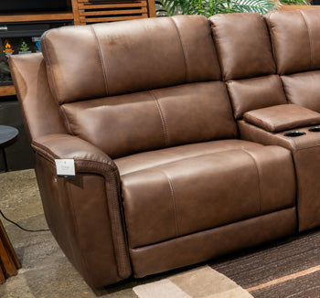 Bleckley Power Reclining Sectional Loveseat - De Avenue Furniture