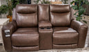 Gravier Power Reclining Loveseat with Console - De Avenue Furniture