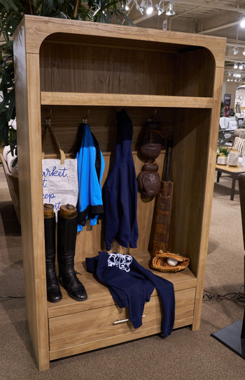 Dovander Hall Tree with Storage Bench - De Avenue Furniture