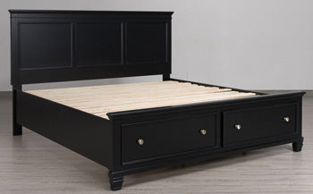 Lanolee Panel Storage Bed - De Avenue Furniture