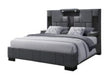 Oscar Dark Grey 8 Bed No Wood Trim - De Avenue Furniture
