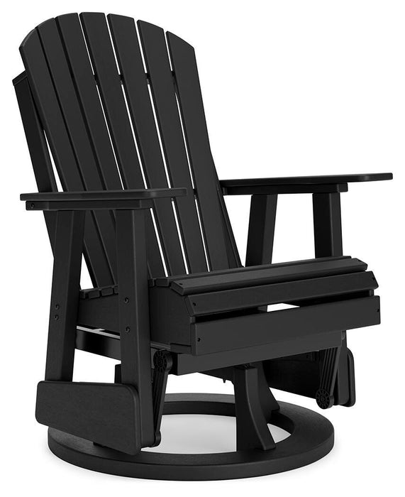 Hyland wave Outdoor Swivel Glider Chair - De Avenue Furniture
