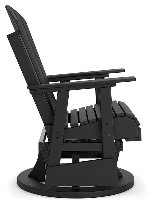 Hyland wave Outdoor Swivel Glider Chair - De Avenue Furniture