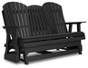 Hyland wave Outdoor Glider Loveseat - De Avenue Furniture