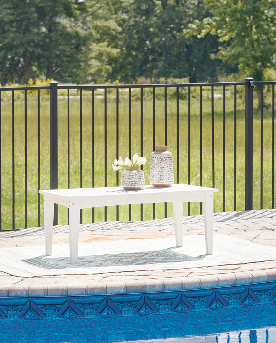 Hyland wave Outdoor Coffee Table - De Avenue Furniture