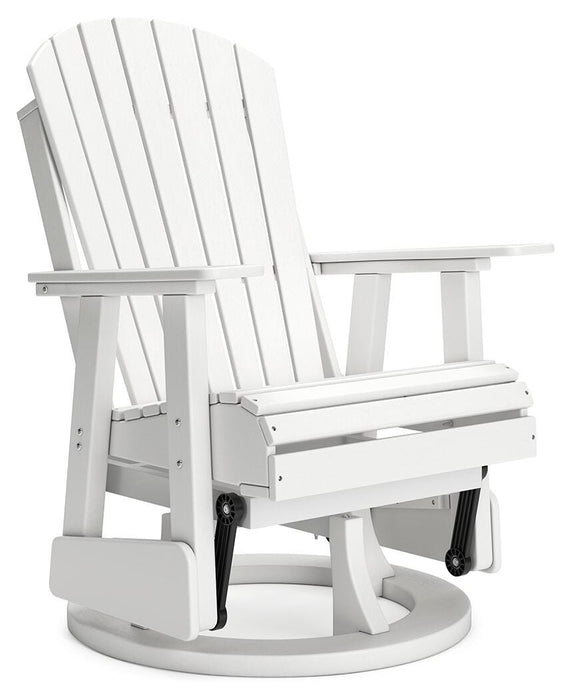 Hyland wave Outdoor Swivel Glider Chair - De Avenue Furniture