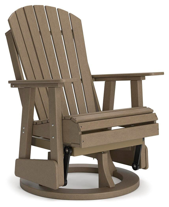 Hyland wave Outdoor Swivel Glider Chair - De Avenue Furniture