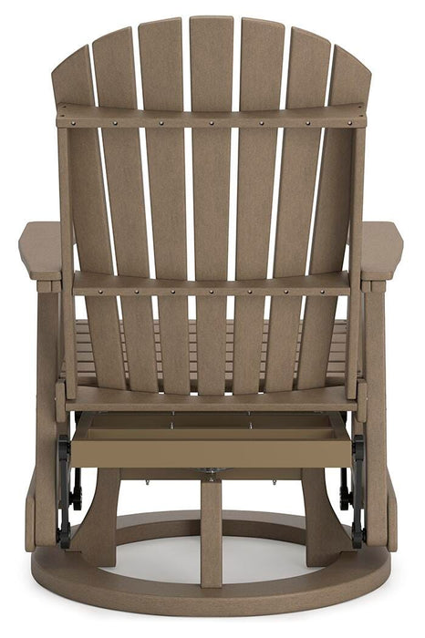 Hyland wave Outdoor Swivel Glider Chair - De Avenue Furniture
