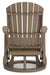 Hyland wave Outdoor Swivel Glider Chair - De Avenue Furniture