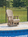 Hyland wave Outdoor Swivel Glider Chair - De Avenue Furniture