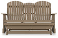 Hyland wave Outdoor Glider Loveseat - De Avenue Furniture