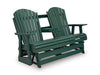 Shell Beach Outdoor Loveseat Glider - De Avenue Furniture