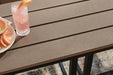 Shoreline Beach Outdoor Counter Table and 2 Barstools - De Avenue Furniture