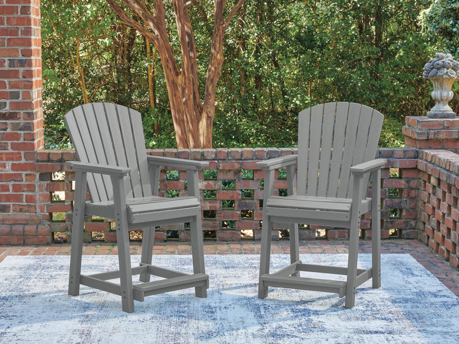 Sanctuary Beach Outdoor Counter Height Bar Stool (Set of 2) - De Avenue Furniture