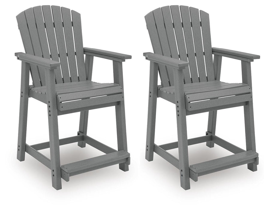 Sanctuary Beach Outdoor Counter Height Bar Stool (Set of 2) - De Avenue Furniture
