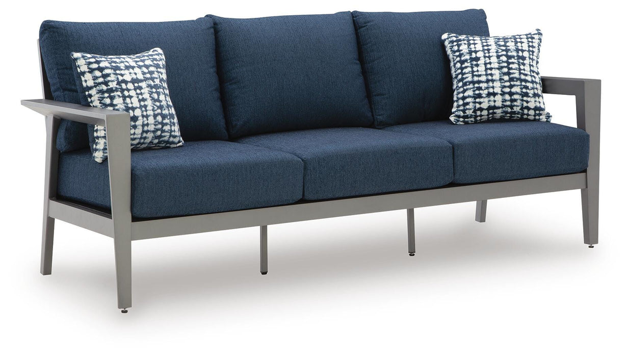 Gali Outdoor Sofa/Chairs/Table Set (Set of 4) - De Avenue Furniture