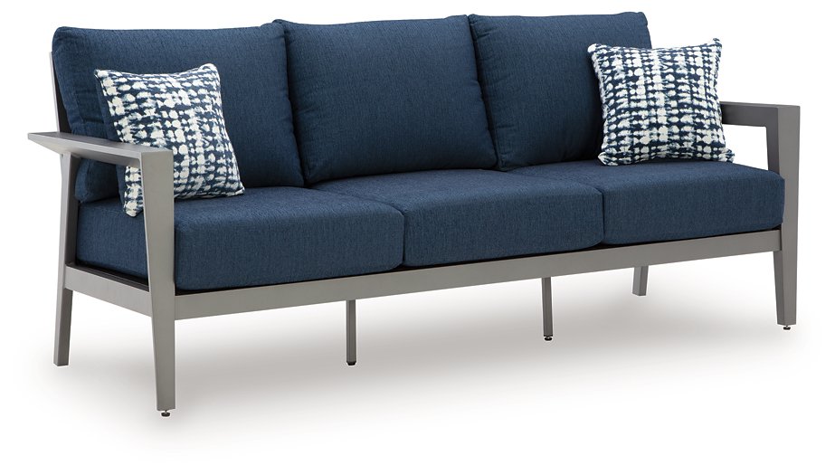 Gali Outdoor Sofa/Chairs/Table Set (Set of 4) - De Avenue Furniture