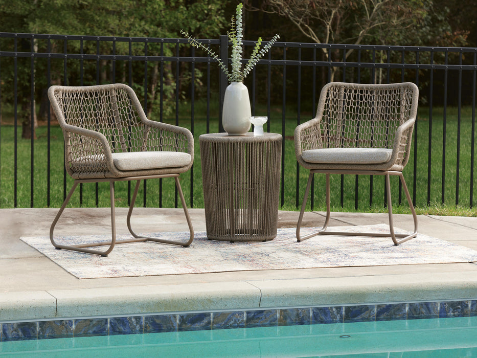 Majors Beach Outdoor Table and 2 Chairs - De Avenue Furniture