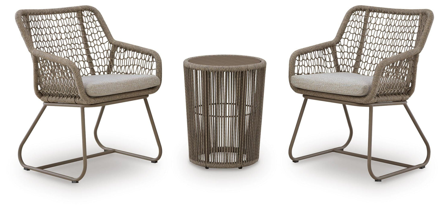 Majors Beach Outdoor Table and 2 Chairs - De Avenue Furniture