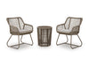 Majors Beach Outdoor Table and 2 Chairs - De Avenue Furniture