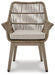 Beach Front Arm Chair with Cushion (Set of 2) - De Avenue Furniture