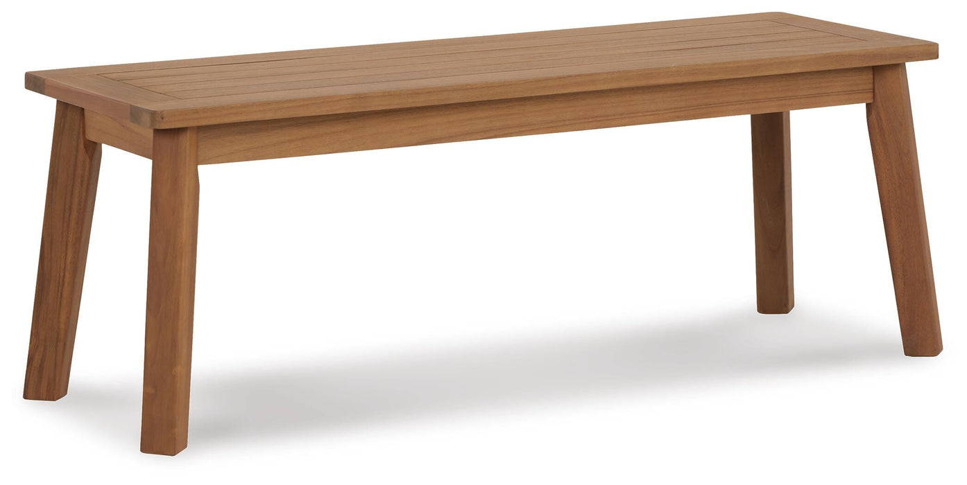 Janiyah Outdoor Dining Bench - De Avenue Furniture