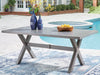 Half Moon Beach Outdoor Dining Table - De Avenue Furniture