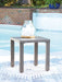 Half Moon Beach Outdoor End Table - De Avenue Furniture