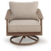 Harmony Headlands Outdoor Swivel Lounge with Cushion - De Avenue Furniture