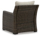 Brook Ranch Outdoor Lounge Chair with Cushion - De Avenue Furniture