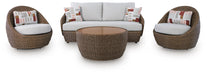 Double Point Outdoor Seating Set - De Avenue Furniture