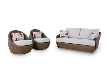 Double Point Outdoor Seating Set - De Avenue Furniture
