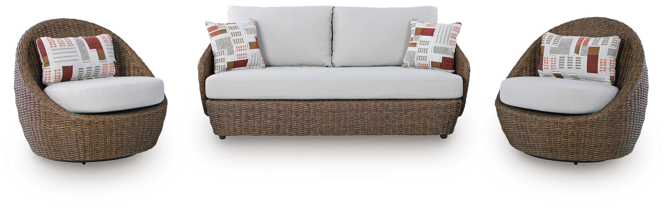 Double Point Outdoor Seating Set - De Avenue Furniture