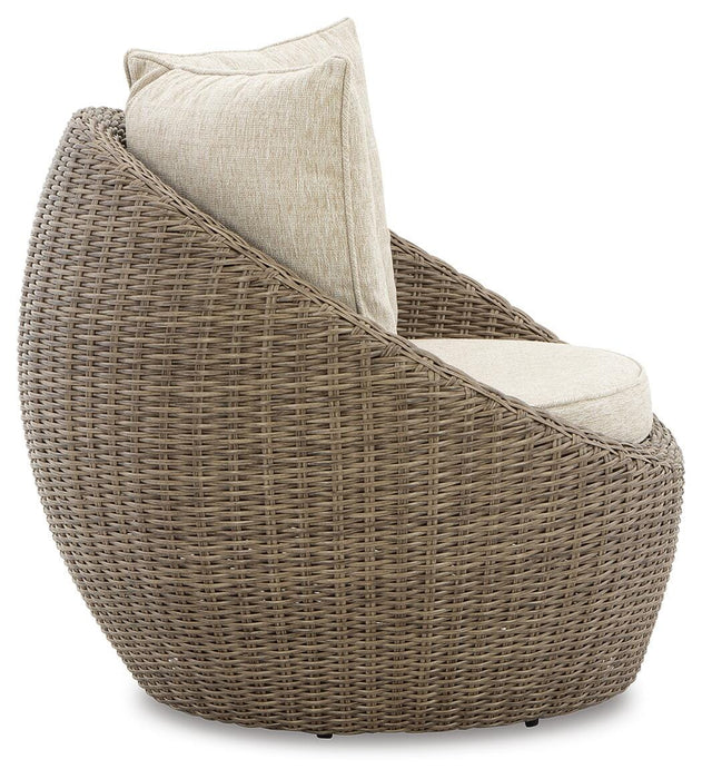 Danson Swivel Lounge with Cushion (Set of 2) - De Avenue Furniture