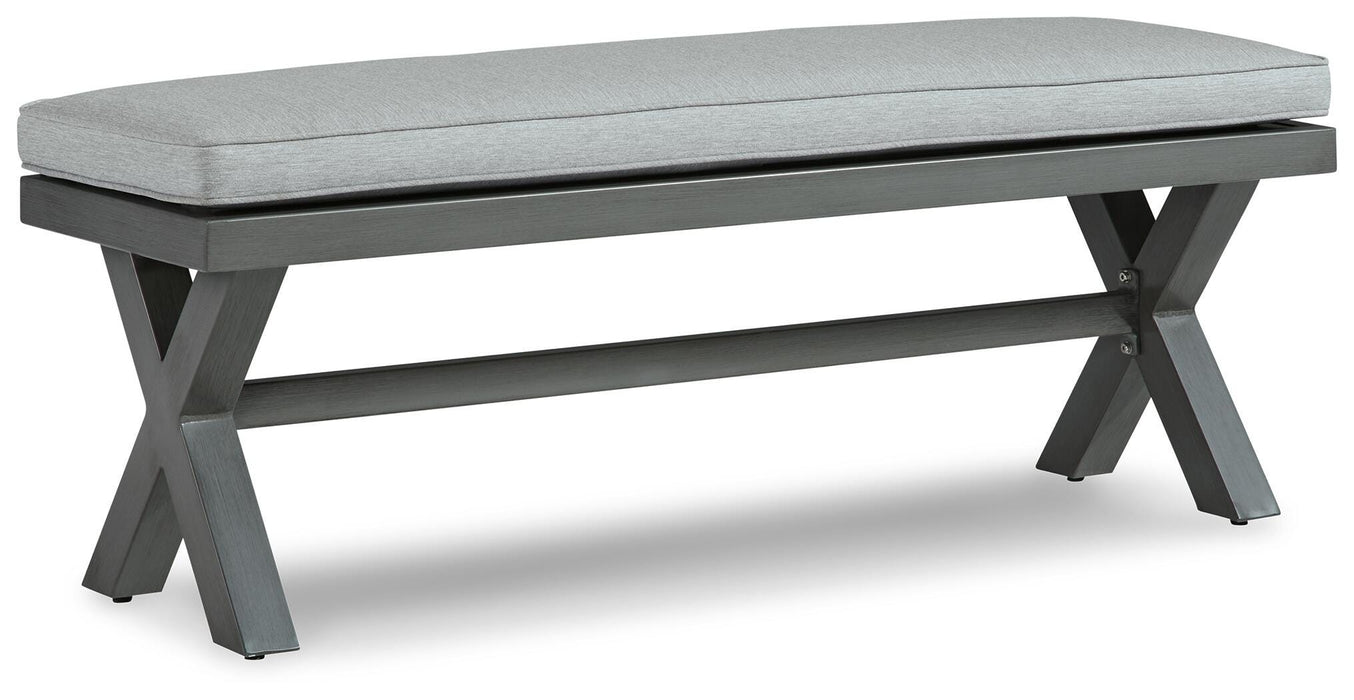 Elite Park Outdoor Bench with Cushion - De Avenue Furniture